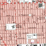 United States Geological Survey Highland Park, MI (1968, 24000-Scale) digital map