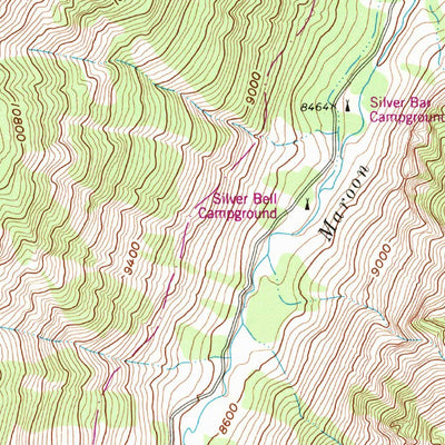 United States Geological Survey Highland Peak, CO (1960, 24000-Scale) digital map