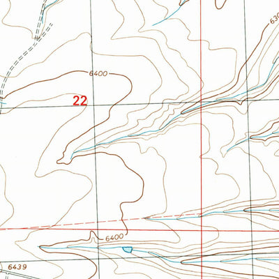 United States Geological Survey Highland Ranch, MT (1997, 24000-Scale) digital map