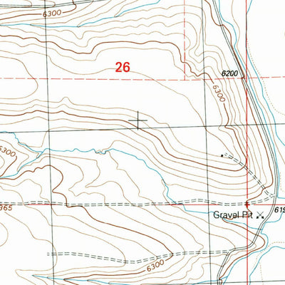 United States Geological Survey Highland Ranch, MT (1997, 24000-Scale) digital map