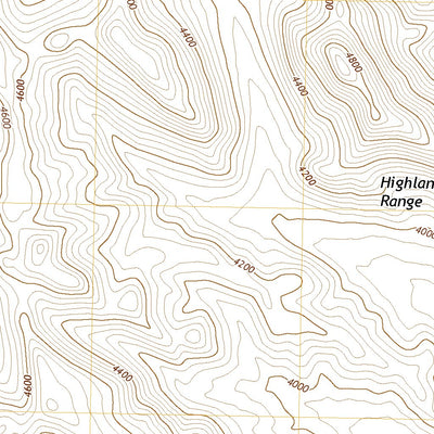 United States Geological Survey Highland Spring, NV (2018, 24000-Scale) digital map