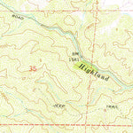 United States Geological Survey Highland Springs, CA (1959, 24000-Scale) digital map
