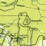 United States Geological Survey Highlands, NC-GA (1935, 24000-Scale) digital map