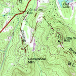 United States Geological Survey Highlands, NC-GA (1946, 24000-Scale) digital map