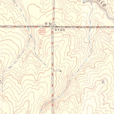 United States Geological Survey Highlands Ranch, CO (1949, 24000-Scale) digital map