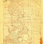 United States Geological Survey Highlands, TX (1916, 24000-Scale) digital map
