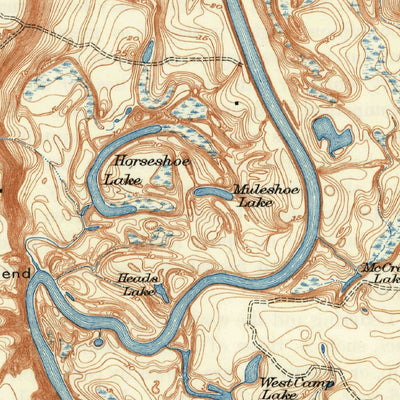 United States Geological Survey Highlands, TX (1920, 31680-Scale) digital map