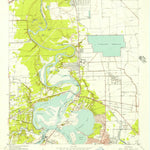 United States Geological Survey Highlands, TX (1955, 24000-Scale) digital map