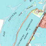 United States Geological Survey Highlands, TX (1982, 24000-Scale) digital map