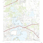 United States Geological Survey Highlands, TX (2022, 24000-Scale) digital map