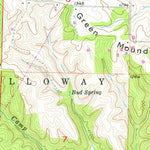United States Geological Survey Highlandville, MO (1955, 24000-Scale) digital map