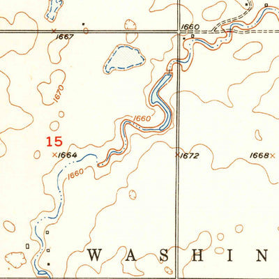 United States Geological Survey Highmore NE, SD (1950, 24000-Scale) digital map