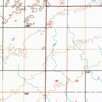 United States Geological Survey Highmore, SD (1985, 100000-Scale) digital map