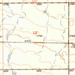 United States Geological Survey Highmore SE, SD (1950, 24000-Scale) digital map