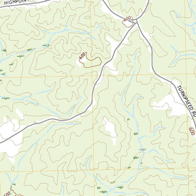 United States Geological Survey Highpoint, MS (2021, 24000-Scale) digital map