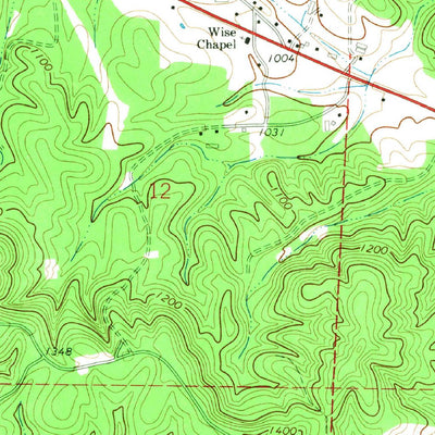 United States Geological Survey Hightower, AL (1966, 24000-Scale) digital map