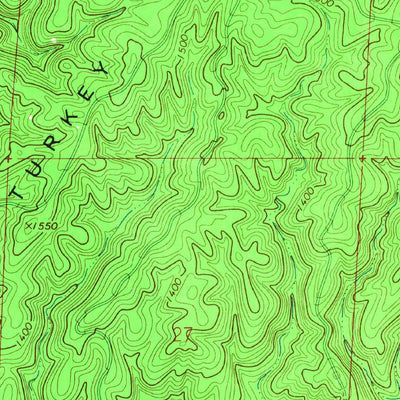 United States Geological Survey Hightower, AL (1966, 24000-Scale) digital map