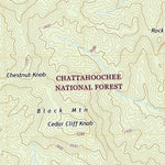 United States Geological Survey Hightower Bald, GA (2020, 24000-Scale) digital map