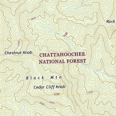 United States Geological Survey Hightower Bald, GA (2020, 24000-Scale) digital map