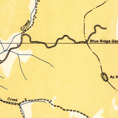 United States Geological Survey Hightower Bald, GA-NC (1935, 24000-Scale) digital map