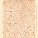 United States Geological Survey Hightower Bald, GA-NC (1947, 24000-Scale) digital map