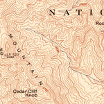 United States Geological Survey Hightower Bald, GA-NC (1947, 24000-Scale) digital map