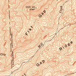 United States Geological Survey Hightower Bald, GA-NC (1947, 24000-Scale) digital map