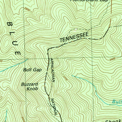 United States Geological Survey Hightower Bald, GA-NC (1988, 24000-Scale) digital map