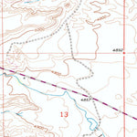 United States Geological Survey Hightower SW, WY (1953, 24000-Scale) digital map