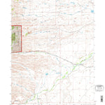 United States Geological Survey Hightower SW, WY (1992, 24000-Scale) digital map