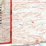 United States Geological Survey Hightower SW, WY (1992, 24000-Scale) digital map
