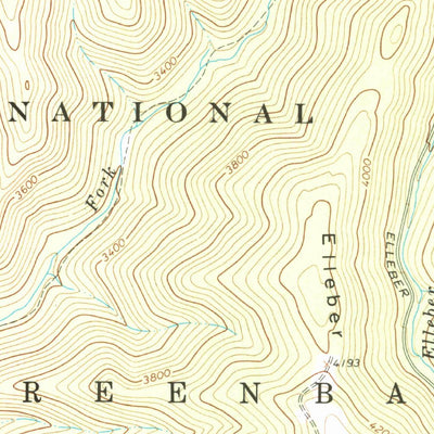 United States Geological Survey Hightown, VA-WV (1969, 24000-Scale) digital map