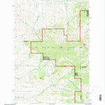 United States Geological Survey Highwood Baldy, MT (1995, 24000-Scale) digital map