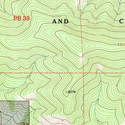 United States Geological Survey Highwood Baldy, MT (1995, 24000-Scale) digital map