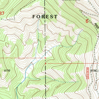 United States Geological Survey Highwood Baldy, MT (1995, 24000-Scale) digital map