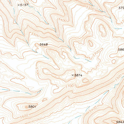 United States Geological Survey Hiko NE, NV (1970, 24000-Scale) digital map