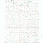 United States Geological Survey Hiland, WY (1952, 24000-Scale) digital map