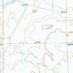 United States Geological Survey Hiland, WY (1952, 24000-Scale) digital map