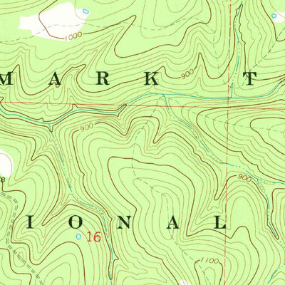 United States Geological Survey Hilda, MO (1967, 24000-Scale) digital map