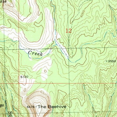 United States Geological Survey Hildale, UT-AZ (1980, 24000-Scale) digital map