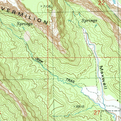 United States Geological Survey Hildale, UT-AZ (1980, 24000-Scale) digital map