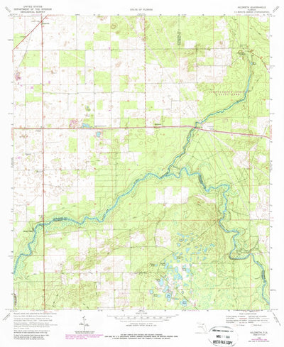 United States Geological Survey Hildreth, FL (1968, 24000-Scale) digital map