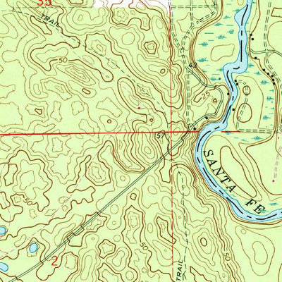 United States Geological Survey Hildreth, FL (1968, 24000-Scale) digital map