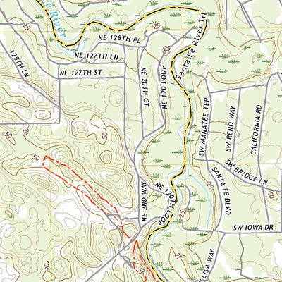 United States Geological Survey Hildreth, FL (2021, 24000-Scale) digital map