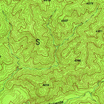 United States Geological Survey Hildreth Peak, CA (1943, 24000-Scale) digital map