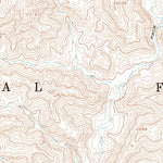 United States Geological Survey Hildreth Peak, CA (1964, 24000-Scale) digital map