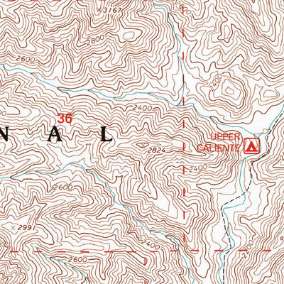 United States Geological Survey Hildreth Peak, CA (1995, 24000-Scale) digital map