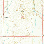 United States Geological Survey Hileman Draw, WY (1977, 24000-Scale) digital map