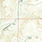 United States Geological Survey Hileman Draw, WY (1977, 24000-Scale) digital map
