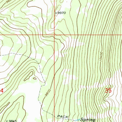 United States Geological Survey Hilgard Mountain, UT (1968, 24000-Scale) digital map